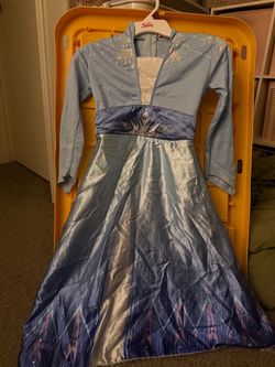 Disney Frozen Elsa Girls Costume Dress