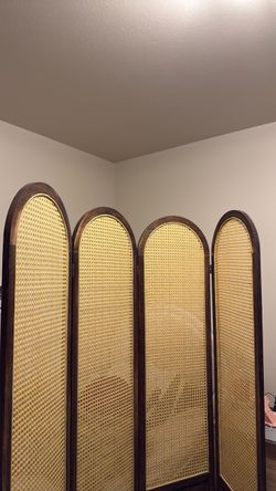 Wood room divider 6 feet