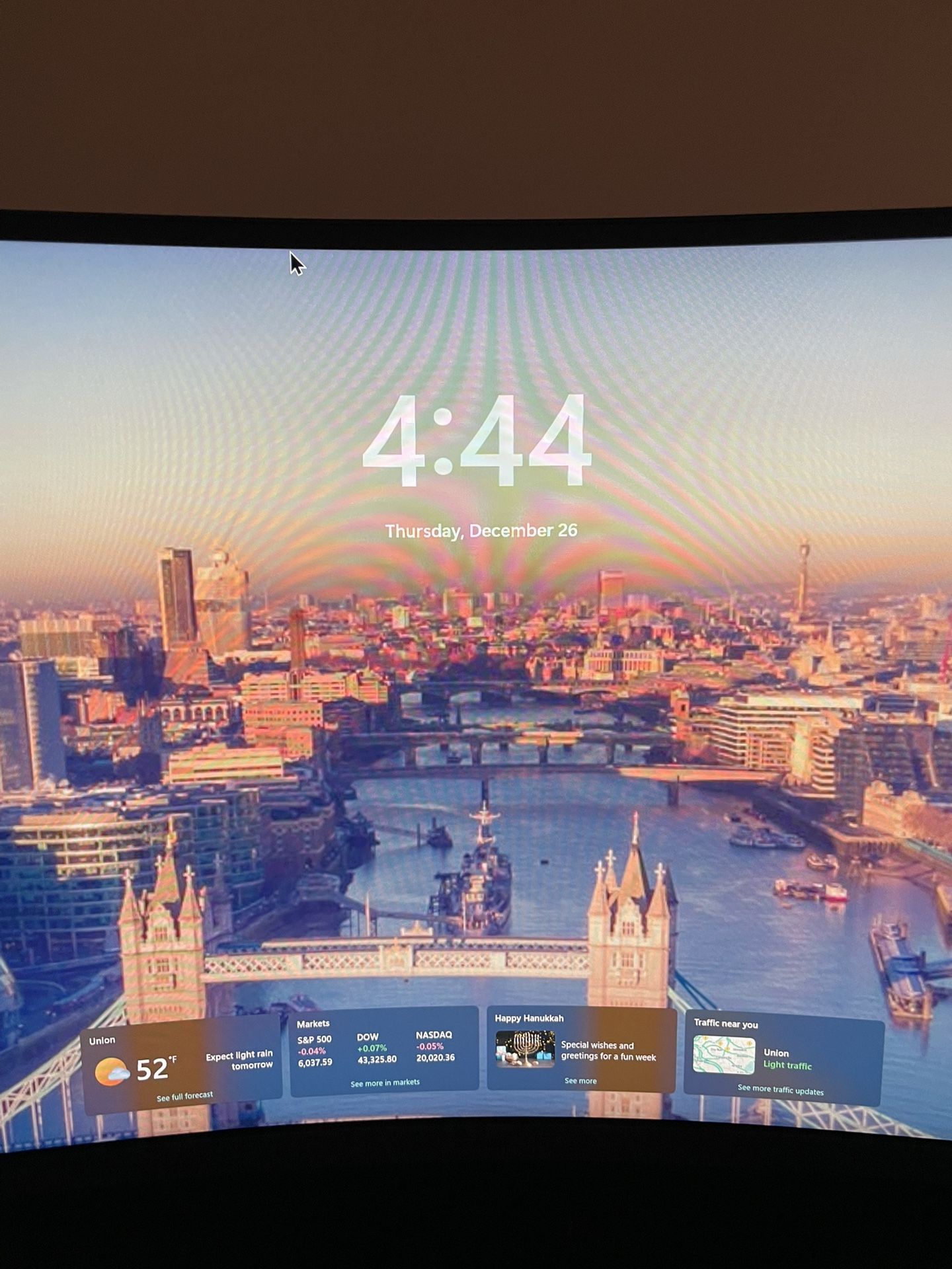 LG 49” Curved Monitor