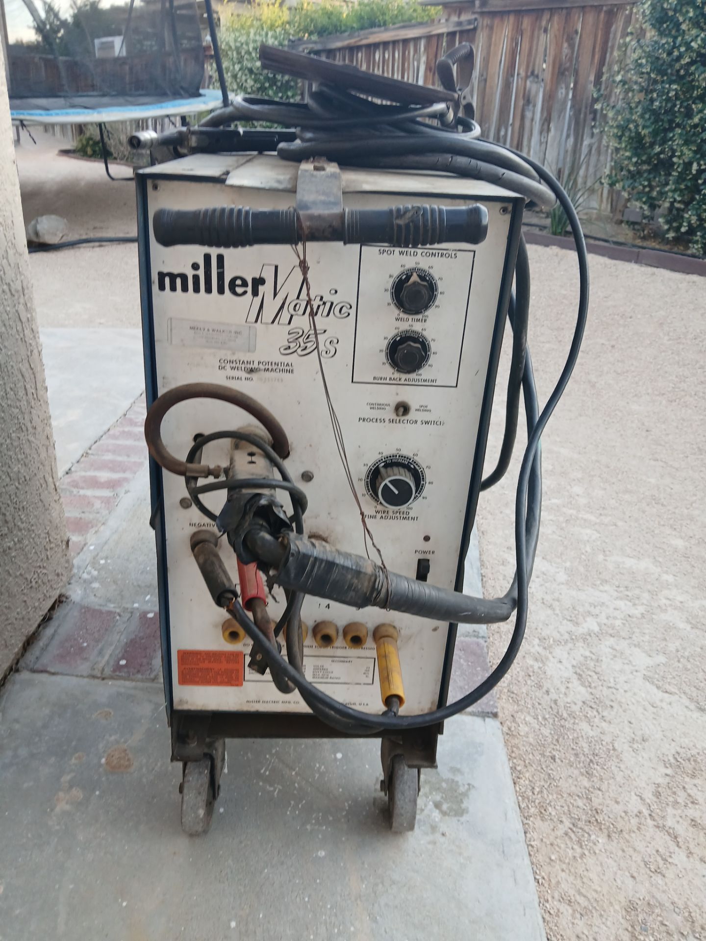 Miller wire feed welder