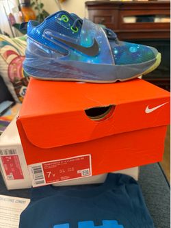 Nike Blue Lego  size 7 youth shoes