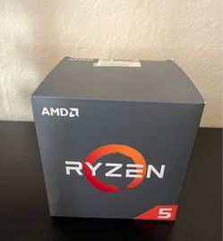 AMD Ryzen 5 2600 CPU with Wraith Stealth Cooler