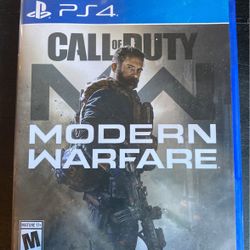 Call Of Duty Modern Warfare For PS4 New Sealed