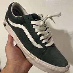 Vans Old Skool Comfy Cush Green Sz 12