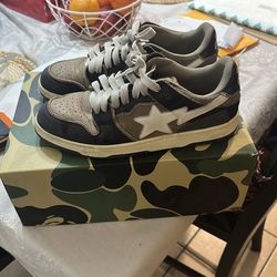 Bapesta SK8 sta Ivory Brown