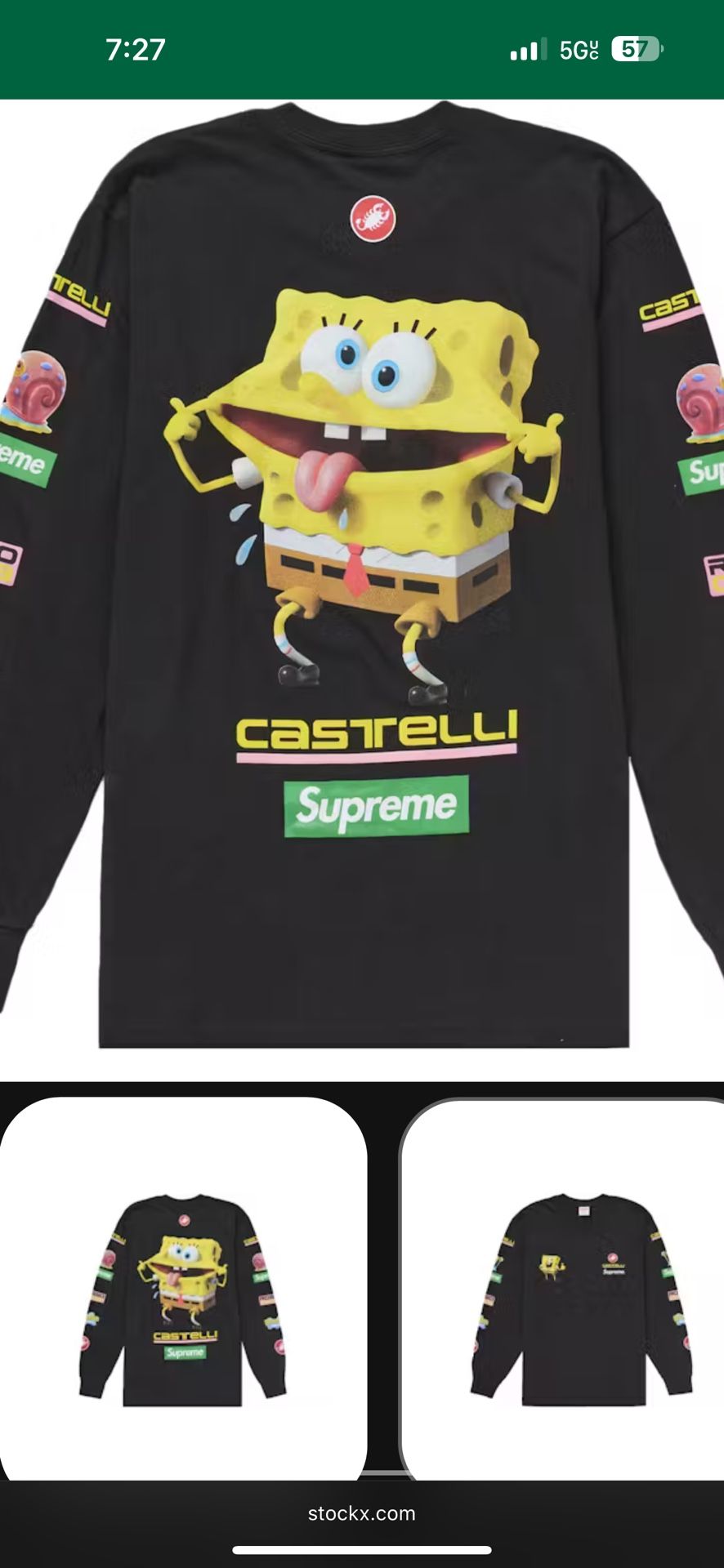 spongebob supreme shirt