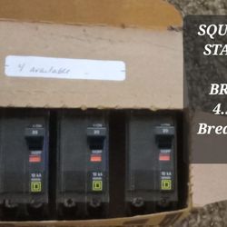 SQUARE D/20amp/2-Pole/Standard Trip/Circuit Breakers