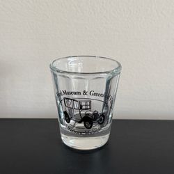 Henry Ford Museum & Greenfield Village Shot Glass Dearborn Michigan MI Vintage