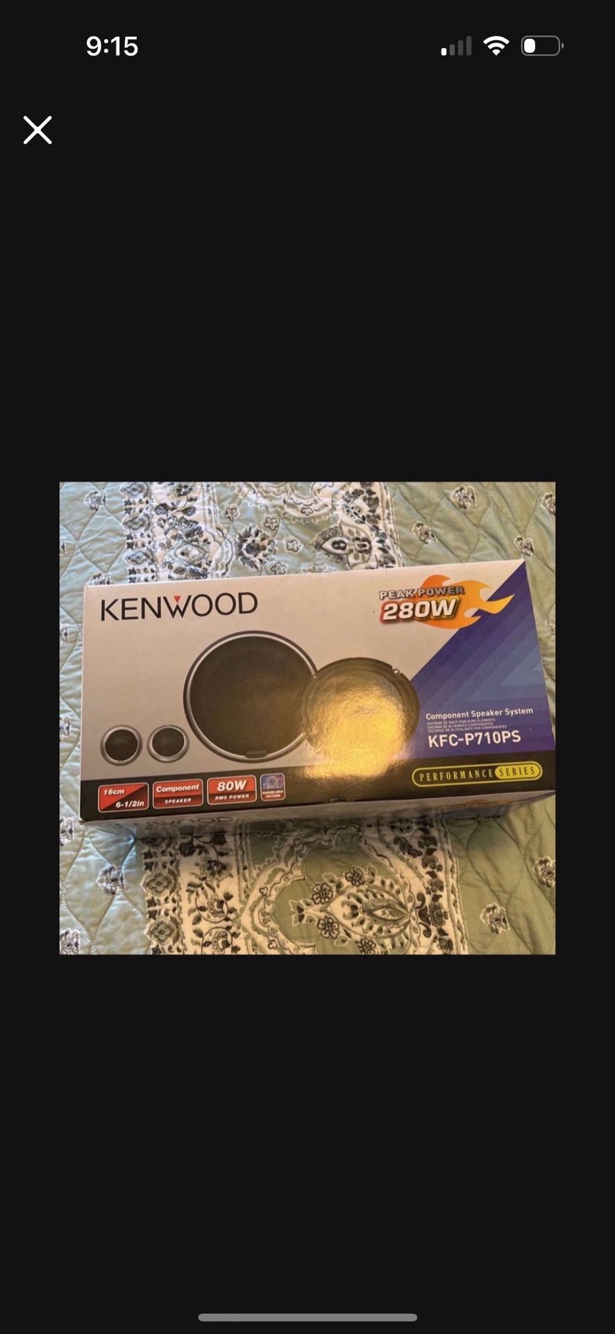 Kenwood Component Kit