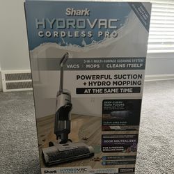 Shark HydroVac Cordless Pro Brand New In Box Never Opened 