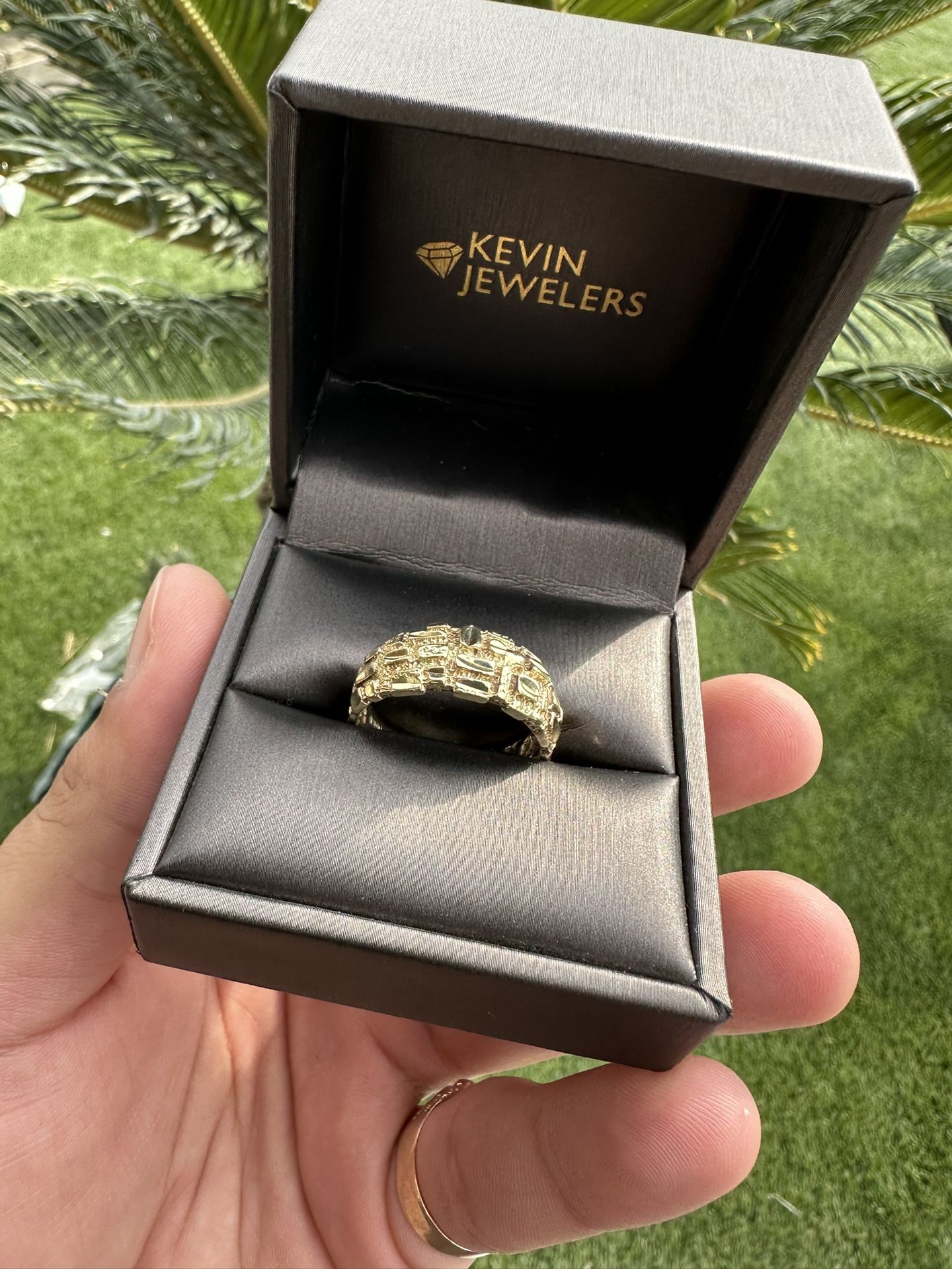 10k Gold Nugget Ring