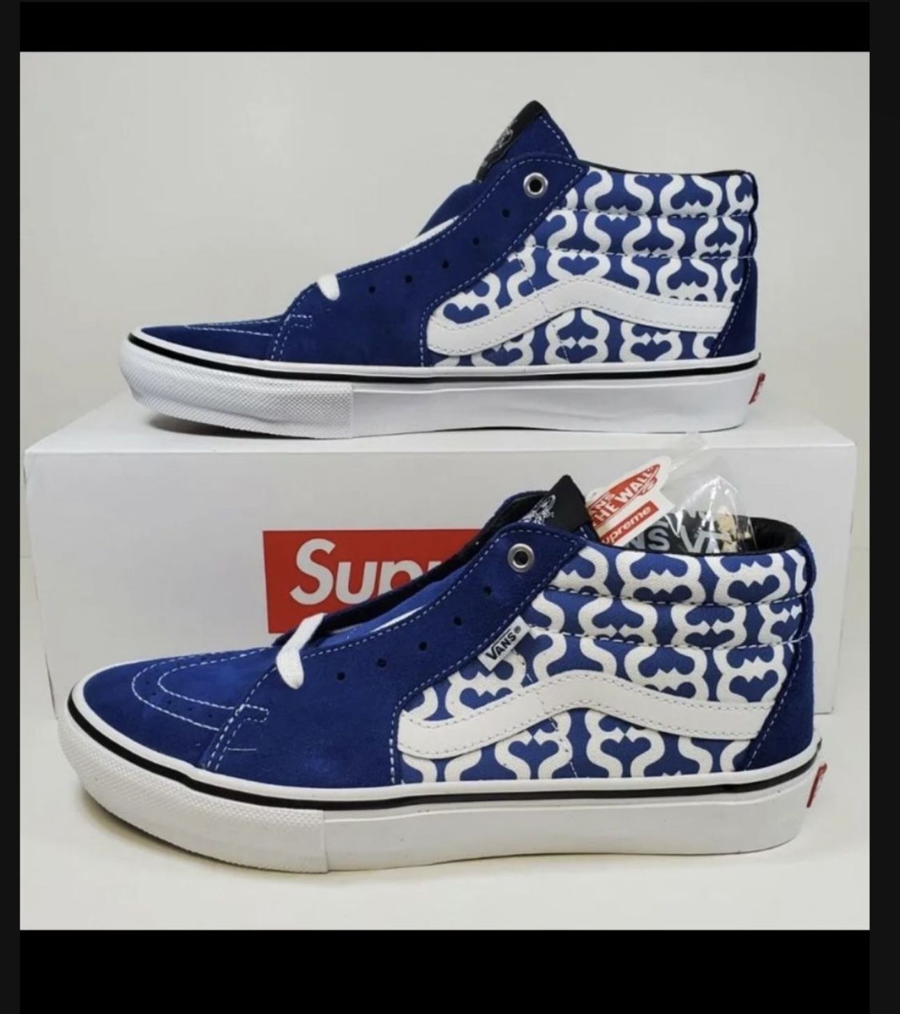 Supreme Vans Size 8
