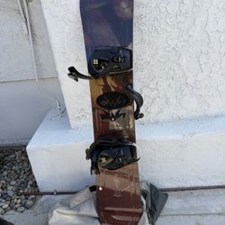 Lamar Snowboard And Bindings