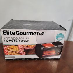 Elite Gourmet Hot Dog Roller Toaster Oven