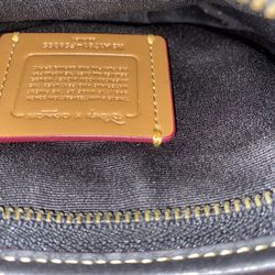 Mickey Mouse Patch Patricia Leather Saddle Bag