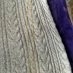 14k Solid Italian Gold CURB CHAIN 