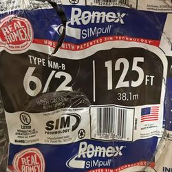 Romex 6/2 125ft