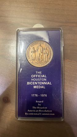 Houston Bicentennial Bronze Medal