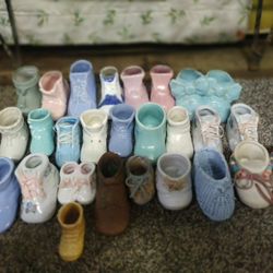 Baby Shoe Planter Collection 