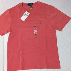 New Boy's Polo Short Sleeve T-Shirt Size 10-12