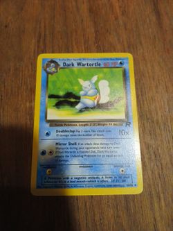 Pokémon years 1995 dark wartortle