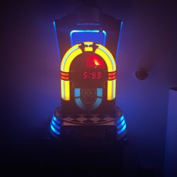 cool Vintage Clock/Lamp