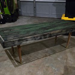 Vintage Wood Bench/ Table