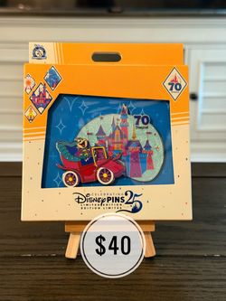 Mr. Toad with Disneyland Castle Pin