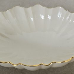 Lenox Symphony China 11" Centerpiece Bowl w/Gold Trim - Excellent!