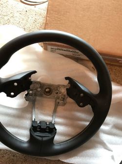 Tl 09-14 black steering wheel