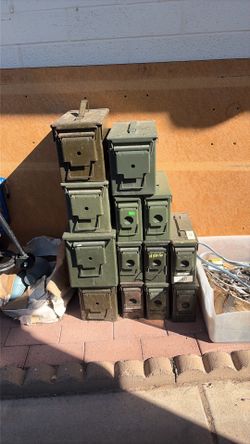 Ammo Cans 30 Cal 50 Cal $12 ea