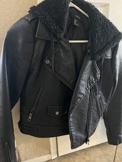 Women’s Faux Leather Jacket 