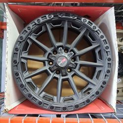 New 20x9 +18 6x135 / 6x139.7 Vortex black wheels