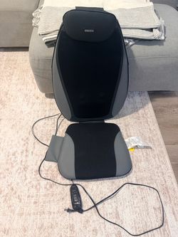 HoMedics Heated Shiatsu Massage Seat Cushion with Remote