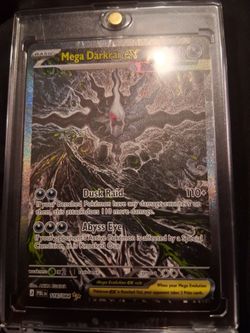 Pokémon (pitch black)  mega darkrai ex