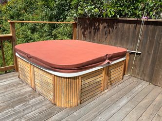 Pending Pickup. Free Working Catalina Spa with Cover and Steps  Pending Pickup