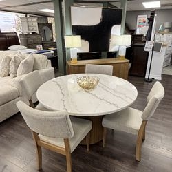 🔥MARBLE TOP DINING SET🔥