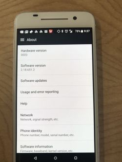 HTC A9 for SPRINT “UNLOCKED”