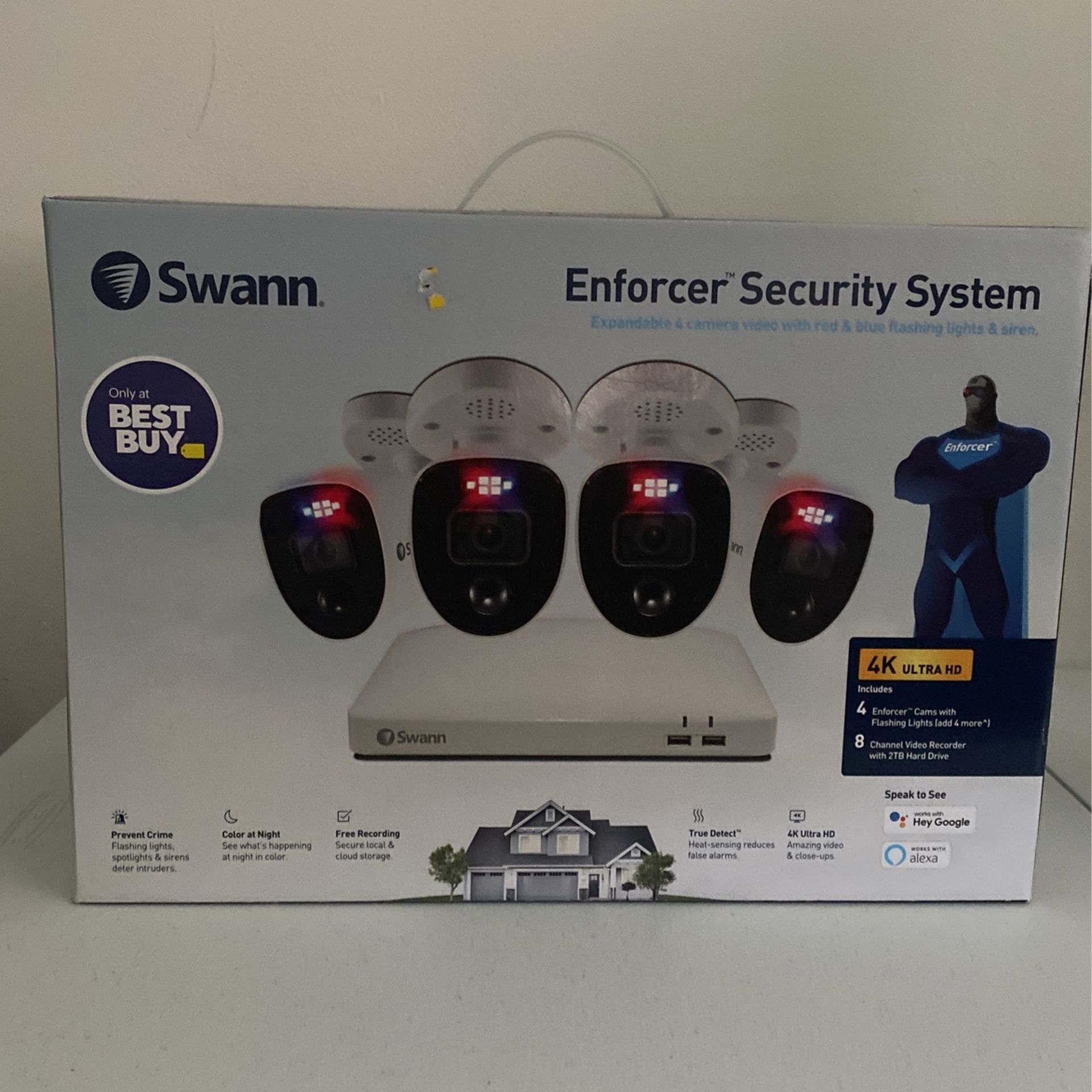 Swann Enforcer Security System 4 Camera 