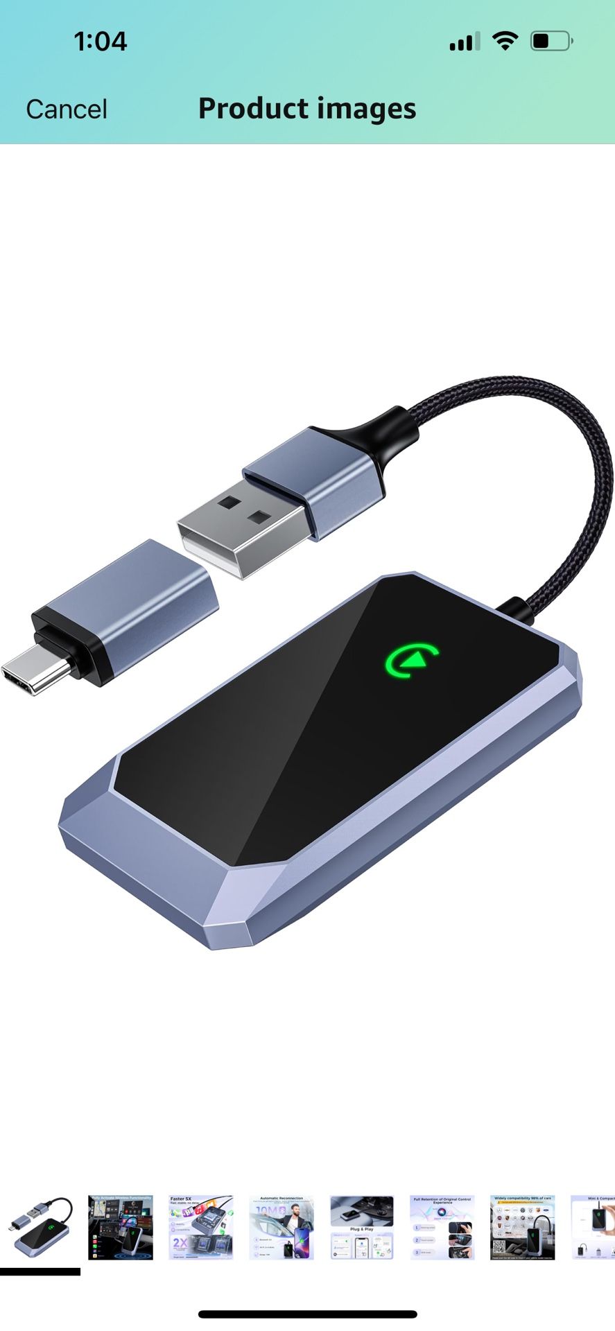 Wireless CarPlay Adapter