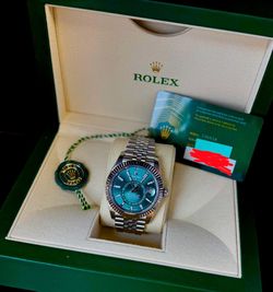 Rolex skydweller new green