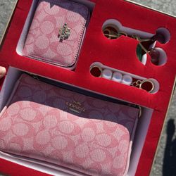 Coach Pink Set