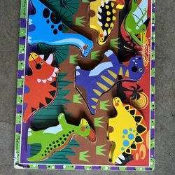 Melissa & Doug And Playskool Wooden Puzzles