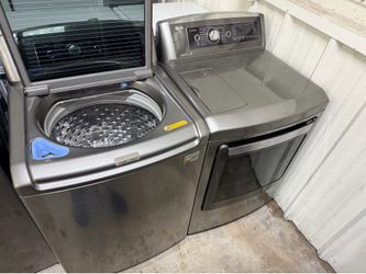 🌠🌄LG washer large capacity dryer gas nice set 🌄🌠