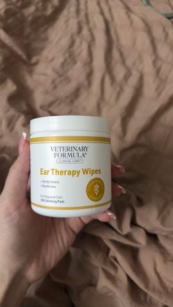 Brand new cat ear therapy wipes