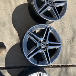 20” x 9” AMG Mercedes M-Class, GLE-Class Factory OEM Front & Rear Set