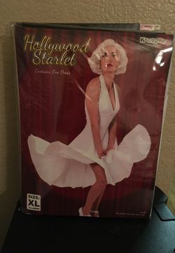 New Hollywood Starlet size XL. One white dress