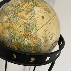 12in World Globe With 3 Foot Stand 