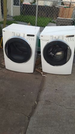 Washer and gas dryer Kenmore