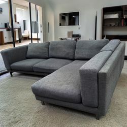 Dark Gray Sectional Couch